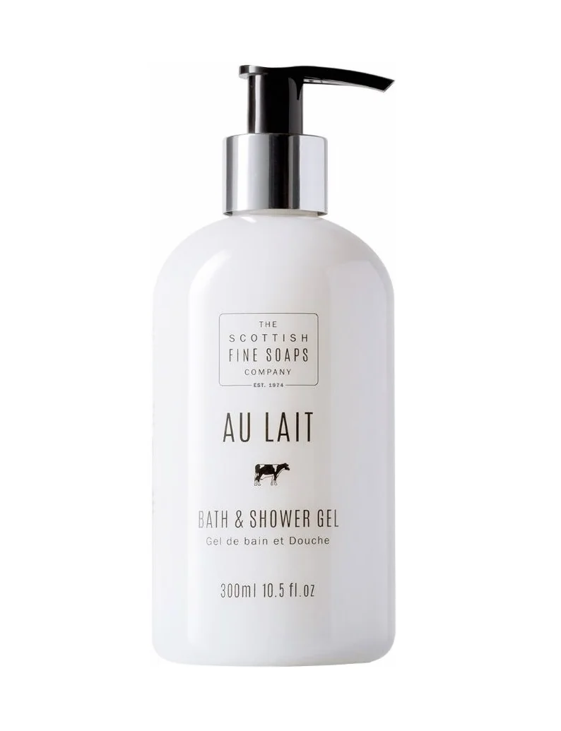 Scottish Fine Soaps Au Lait Koupelový a sprchový gel 300 ml