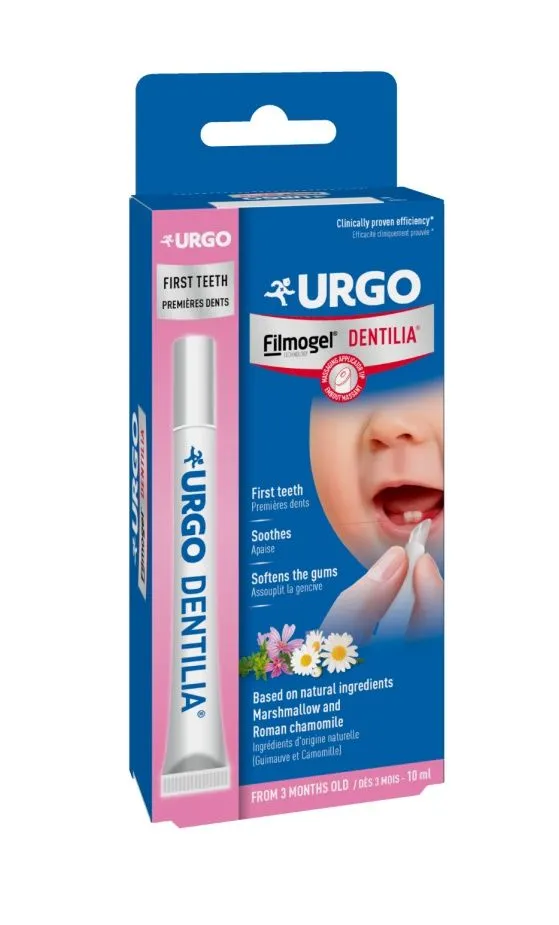 Urgo FILMOGEL Dentilia gel na dětské dásně