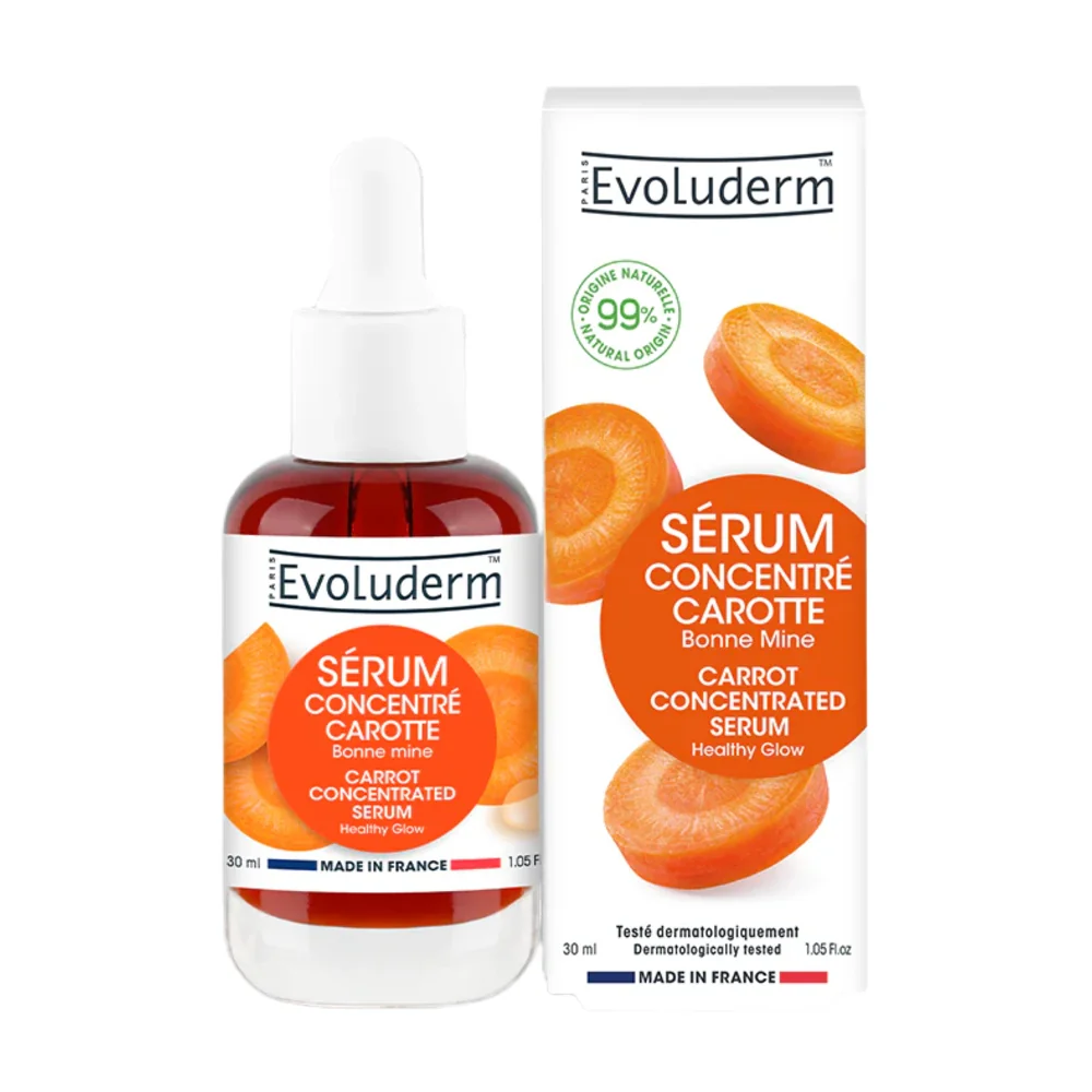 Evoluderm Rozjasňující pleťové sérum s mrkvovým extraktem 30 ml