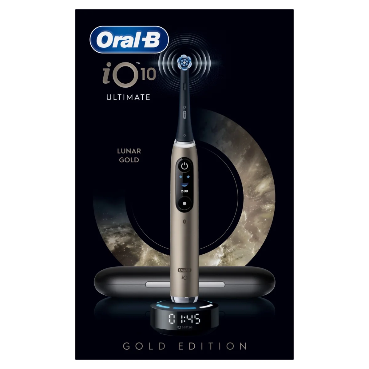 Oral-B iO Series 10 Lunar Gold elektrický zubní kartáček