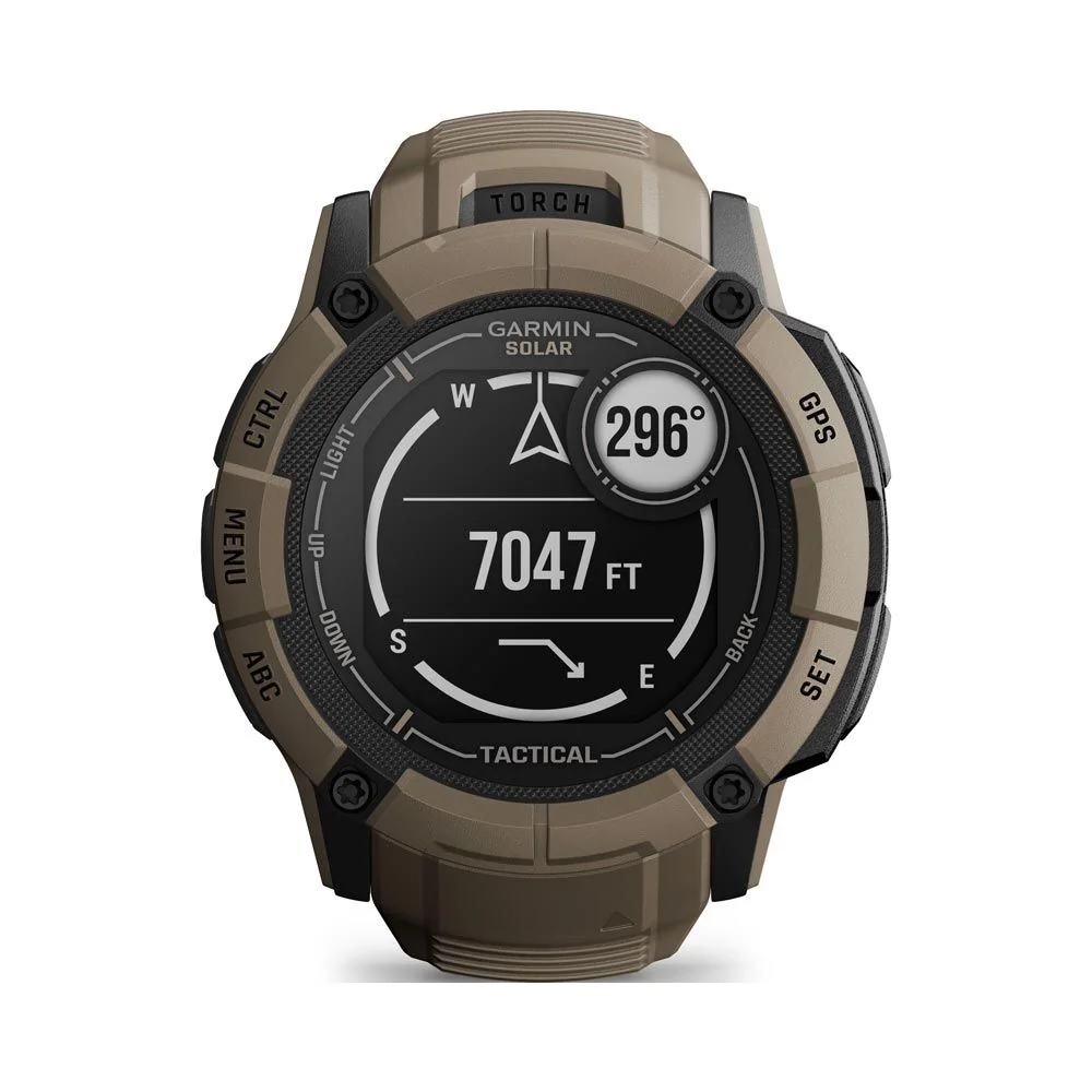 Garmin Instinct 2X Solar Tactical chytré hodinky Coyote