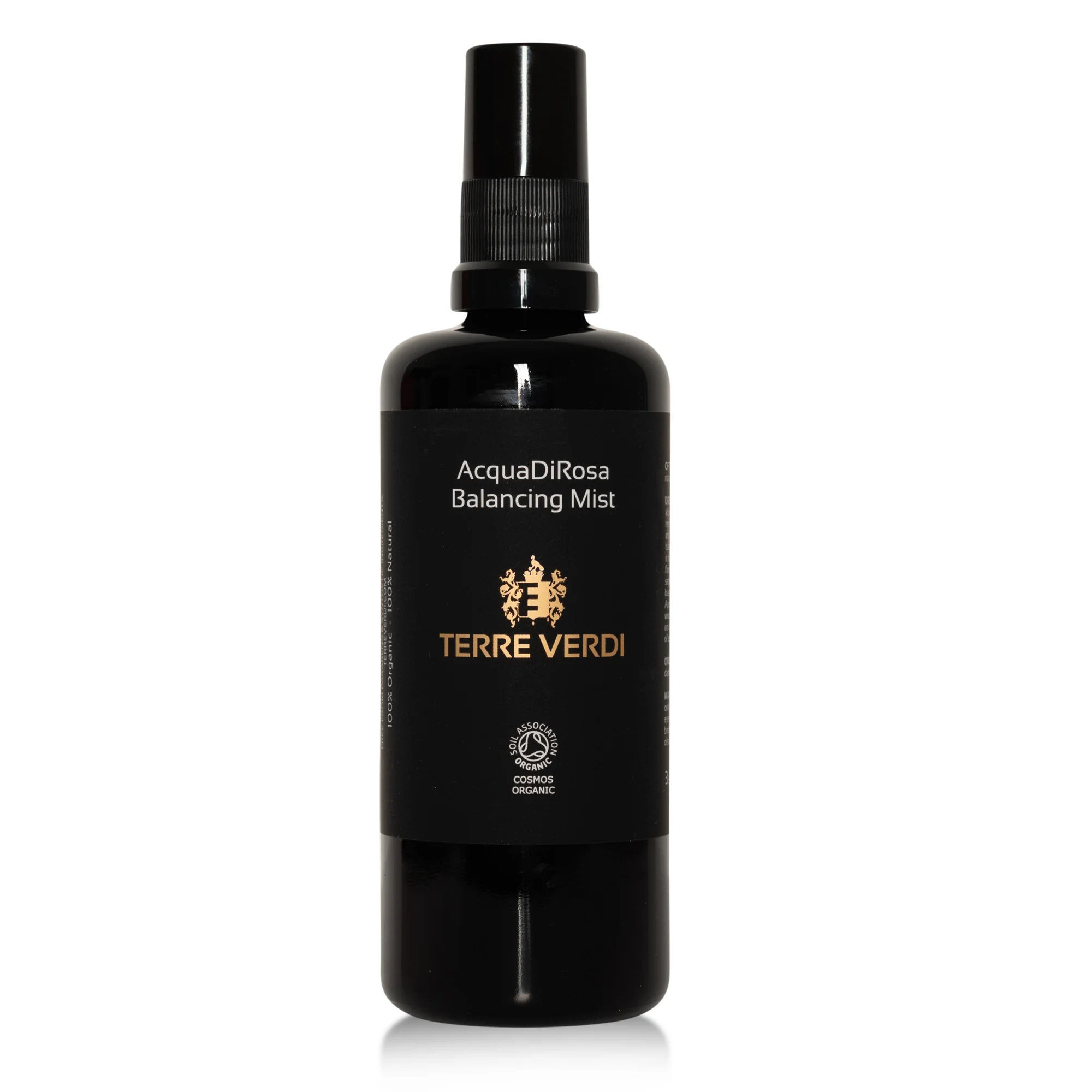 Terre Verdi Bio pleťové tonikum z růže damašské - Balancing Mist balení, 100 ml