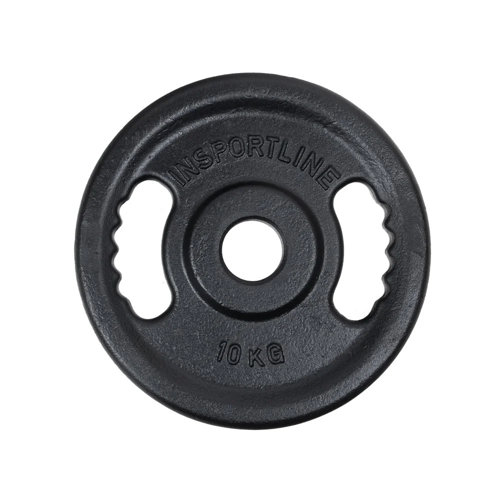 inSPORTline Litinový olympijský kotouč  Castblack OL 10 kg 50mm 