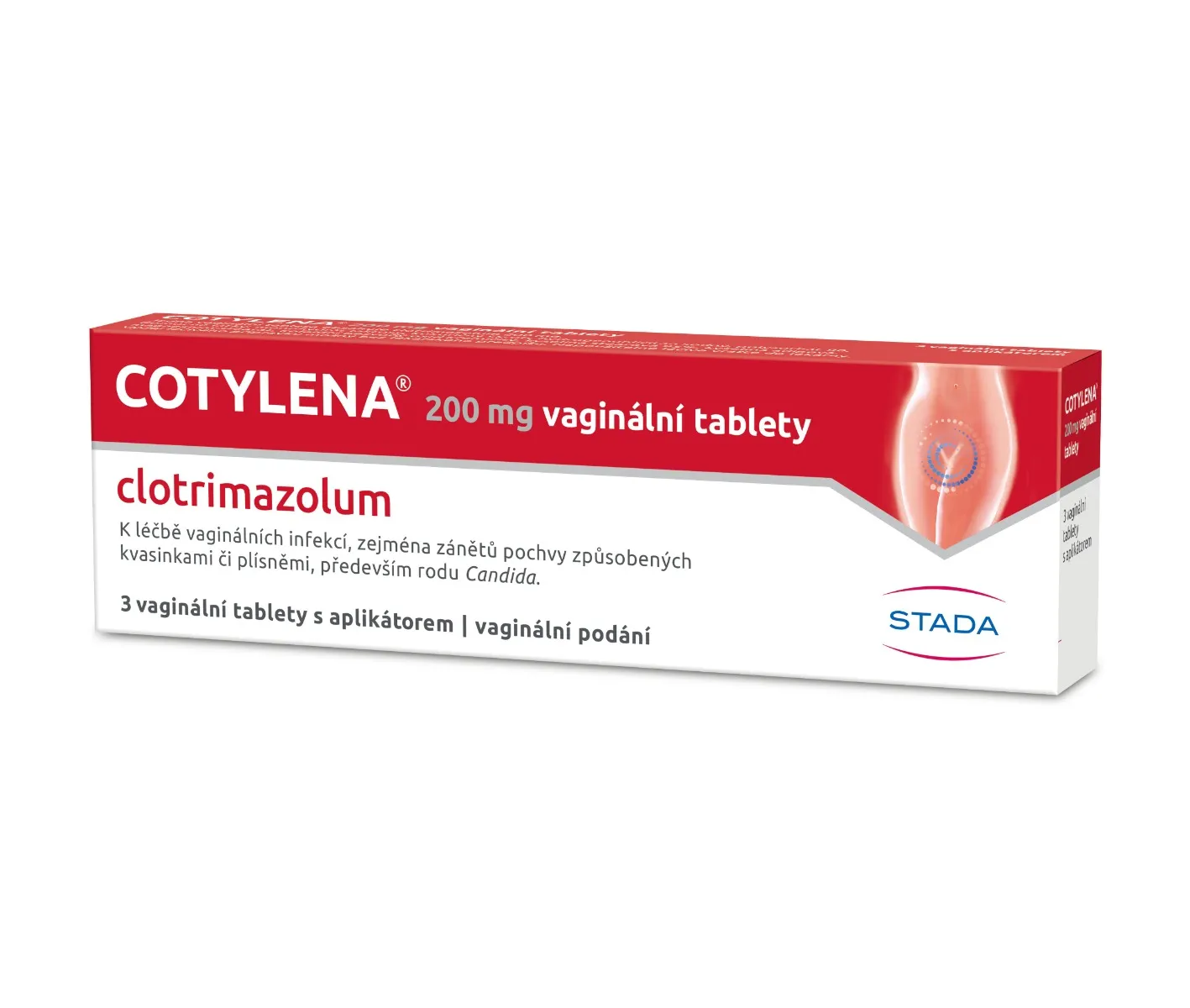Cotylena 200 mg 3 vaginální tablety