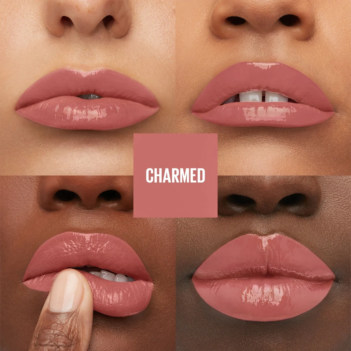 Maybelline SuperStay Vinyl Ink odstín 100 Charmed tekutá rtěnka 4,2 ml