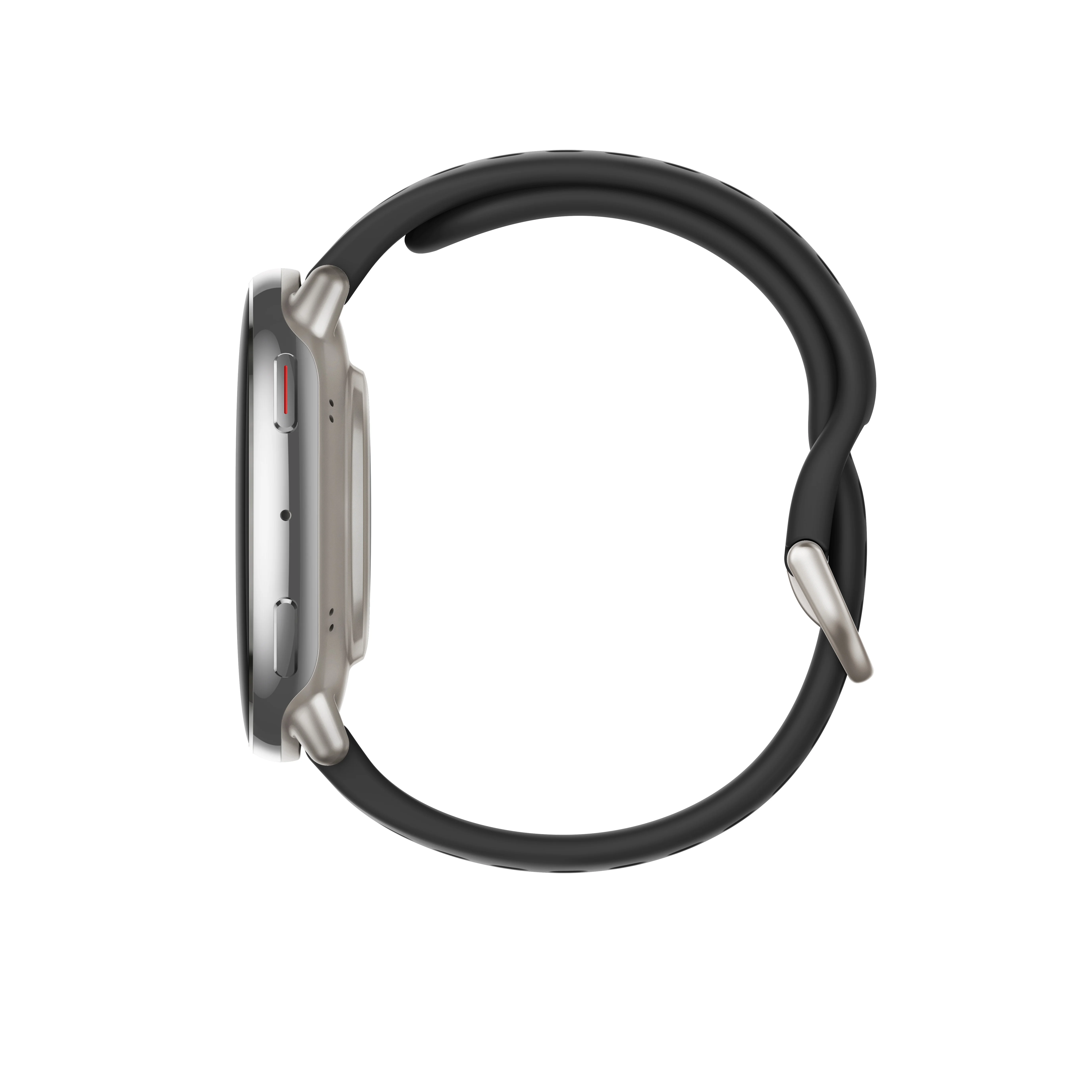 Amazfit Active 2 Round Sport Silicone chytré hodinky černé