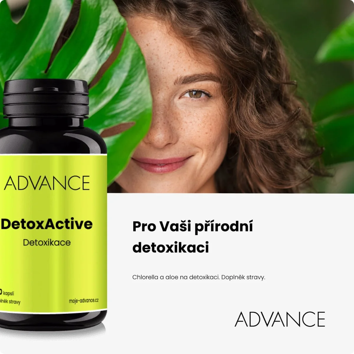 ADVANCE DetoxActive detoxikace 120 kapslí