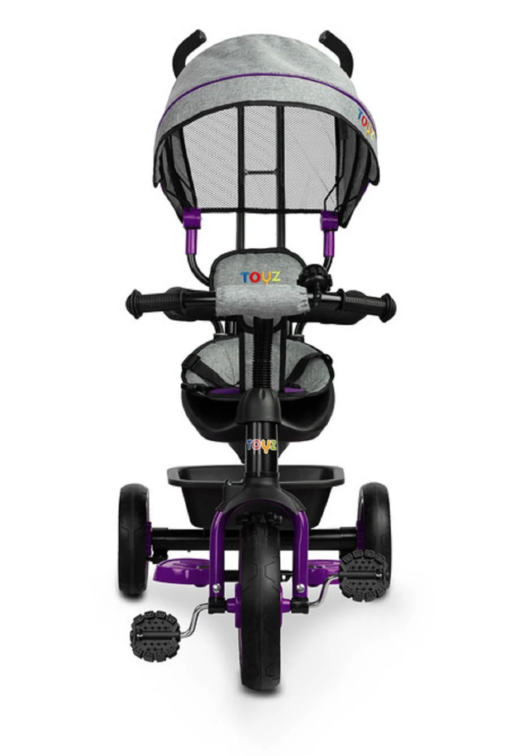 Toyz Tříkolka Buzz, šedá, fialová