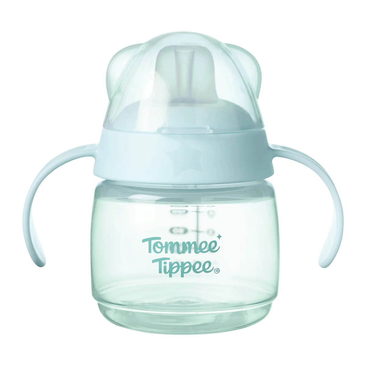 Tommee Tippee Netekoucí hrneček s hubičkou Transition 4m+ 150 ml modrý