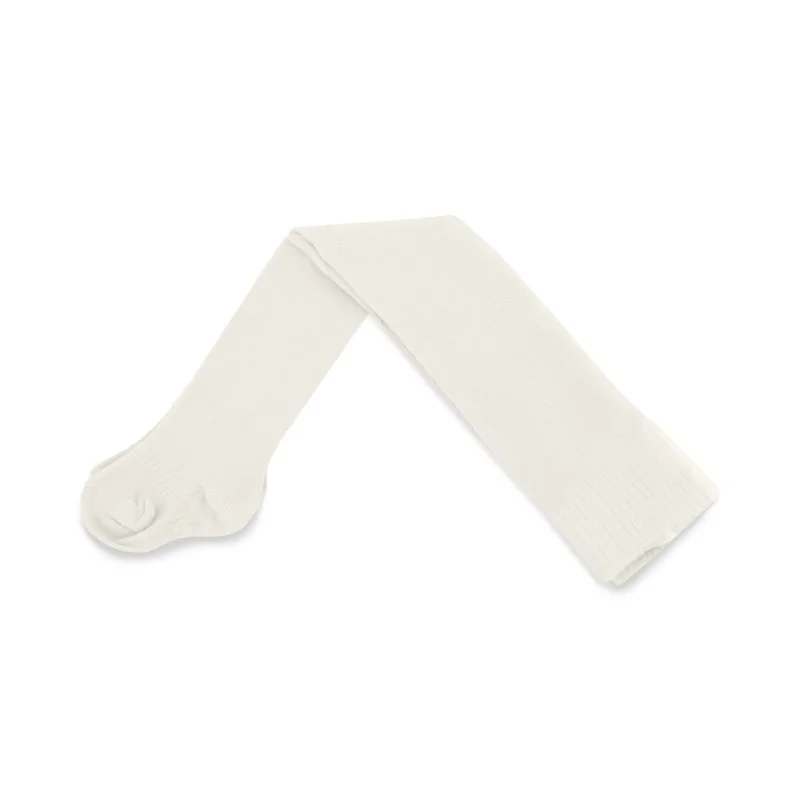 KipKep dětské punčocháče Stay-on-Tights 2-6m Off White
