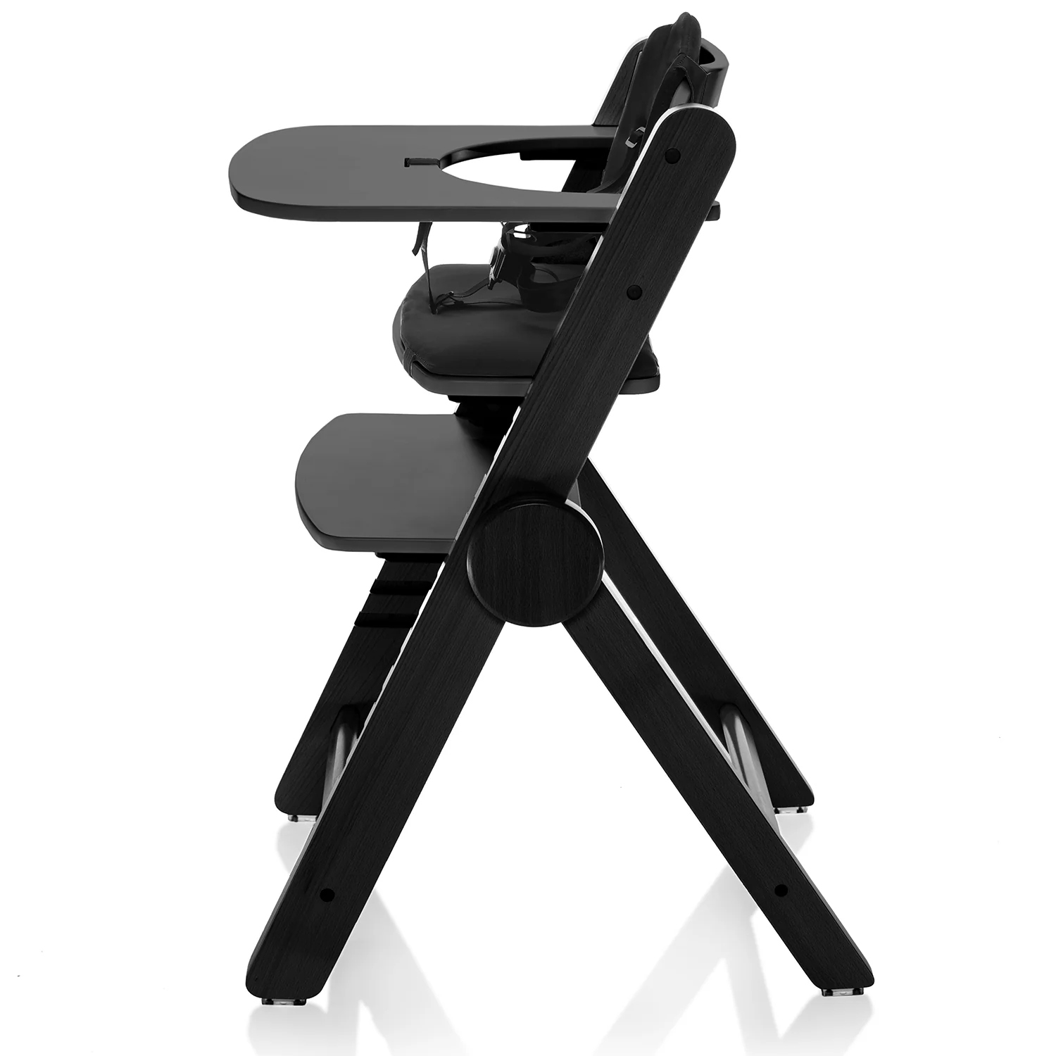 Zopa Dřevěná jídelní židlička Clipp & Clapp, Black 3