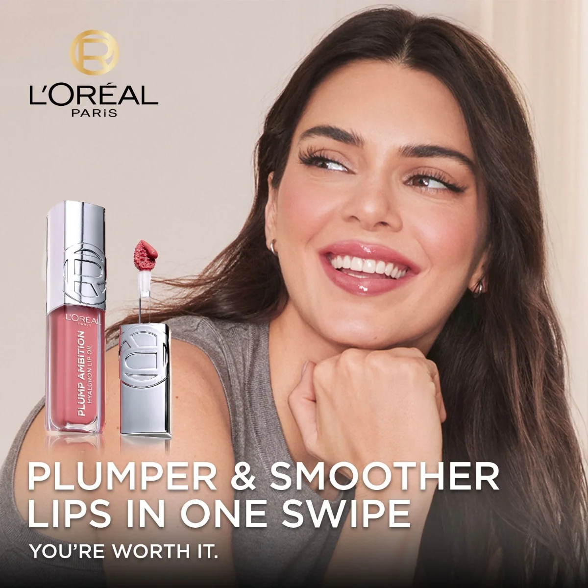 Loréal Paris Plump Ambition 380 Rouge in Love lesk na rty 5 ml