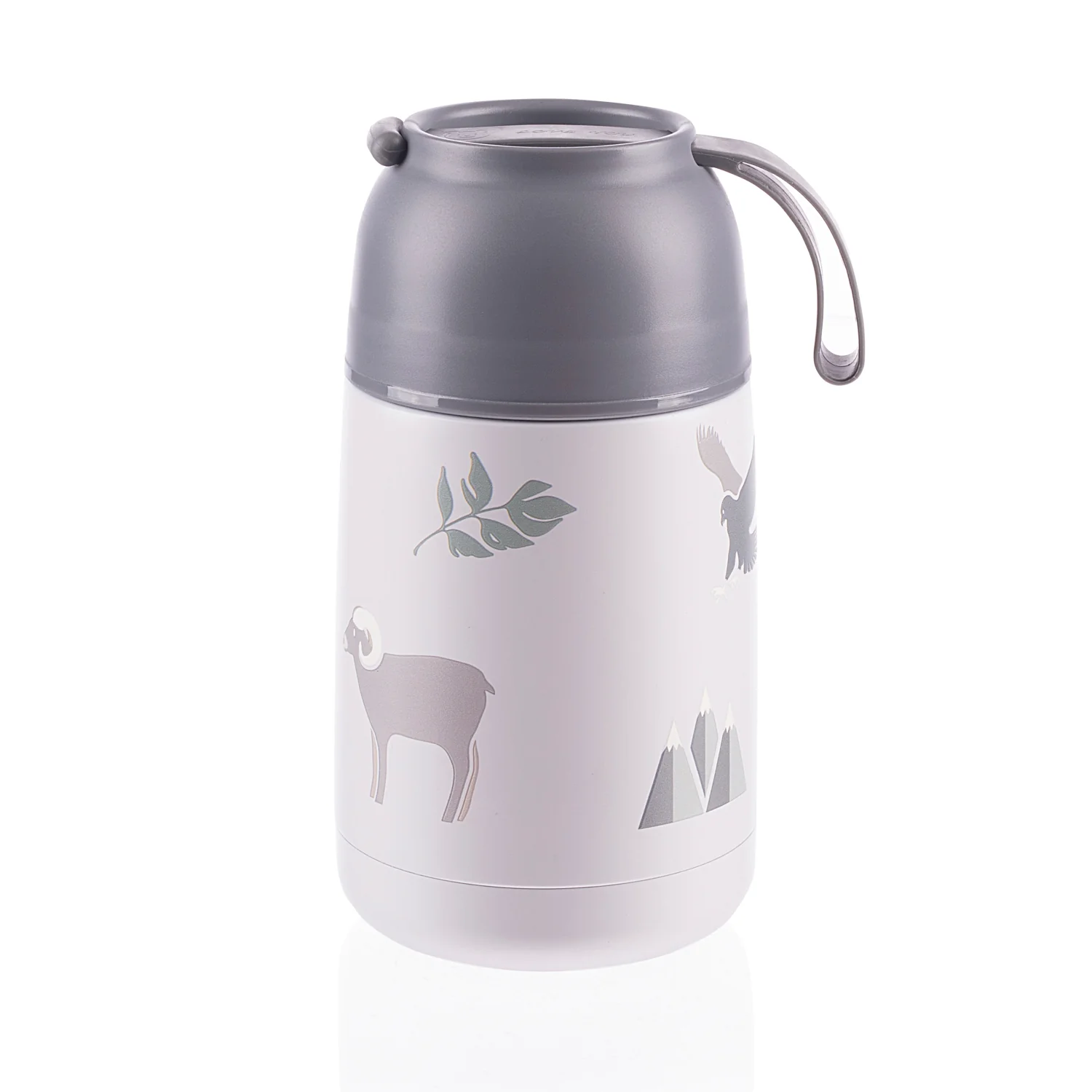 Zopa Termoska na jídlo se silikonovým držákem 620 ml, Mountains 2
