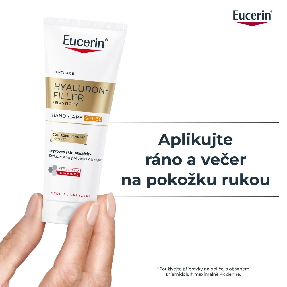 Eucerin Hyaluron-Filler + Elasticity SPF30 krém na ruce 75 ml