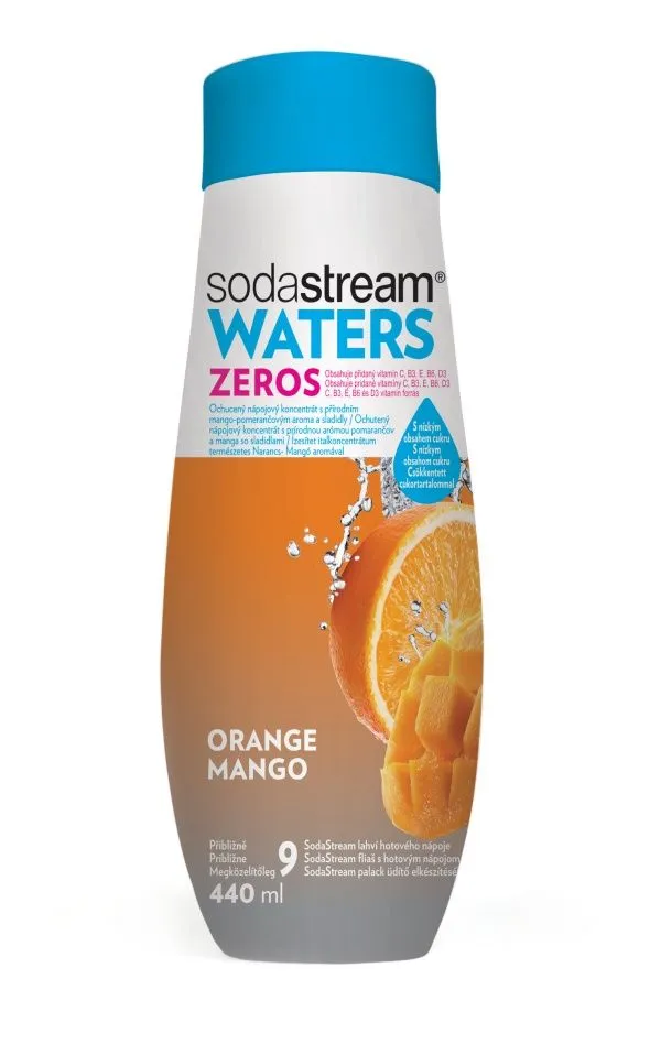 SODASTREAM Zeros Koncentrát příchuť Pomeranč mango 440 ml
