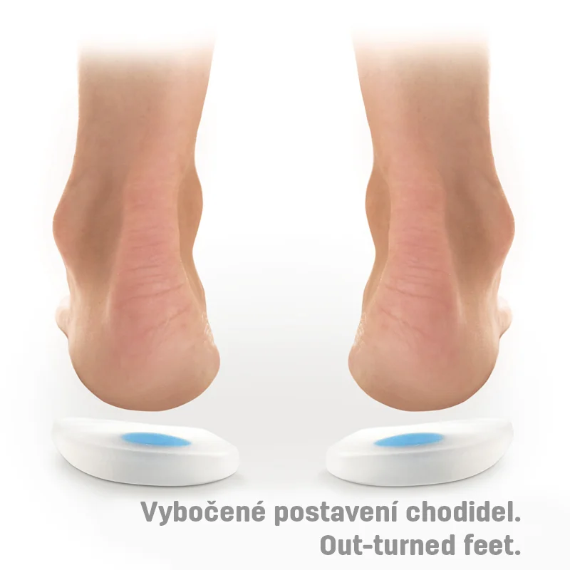 Svorto 116 Gelové podpatěnky asymetrické vel. 43–47 (L) 1 pár