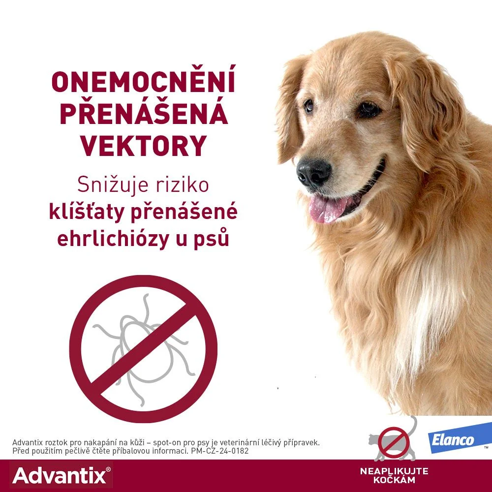 Advantix pro psy 10-25 kg spot-on 4x2,5 ml