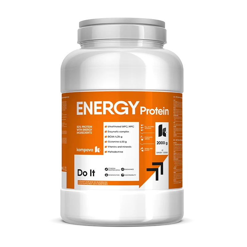 KOMPAVA ENERGY Protein 2000g ananas-kokos