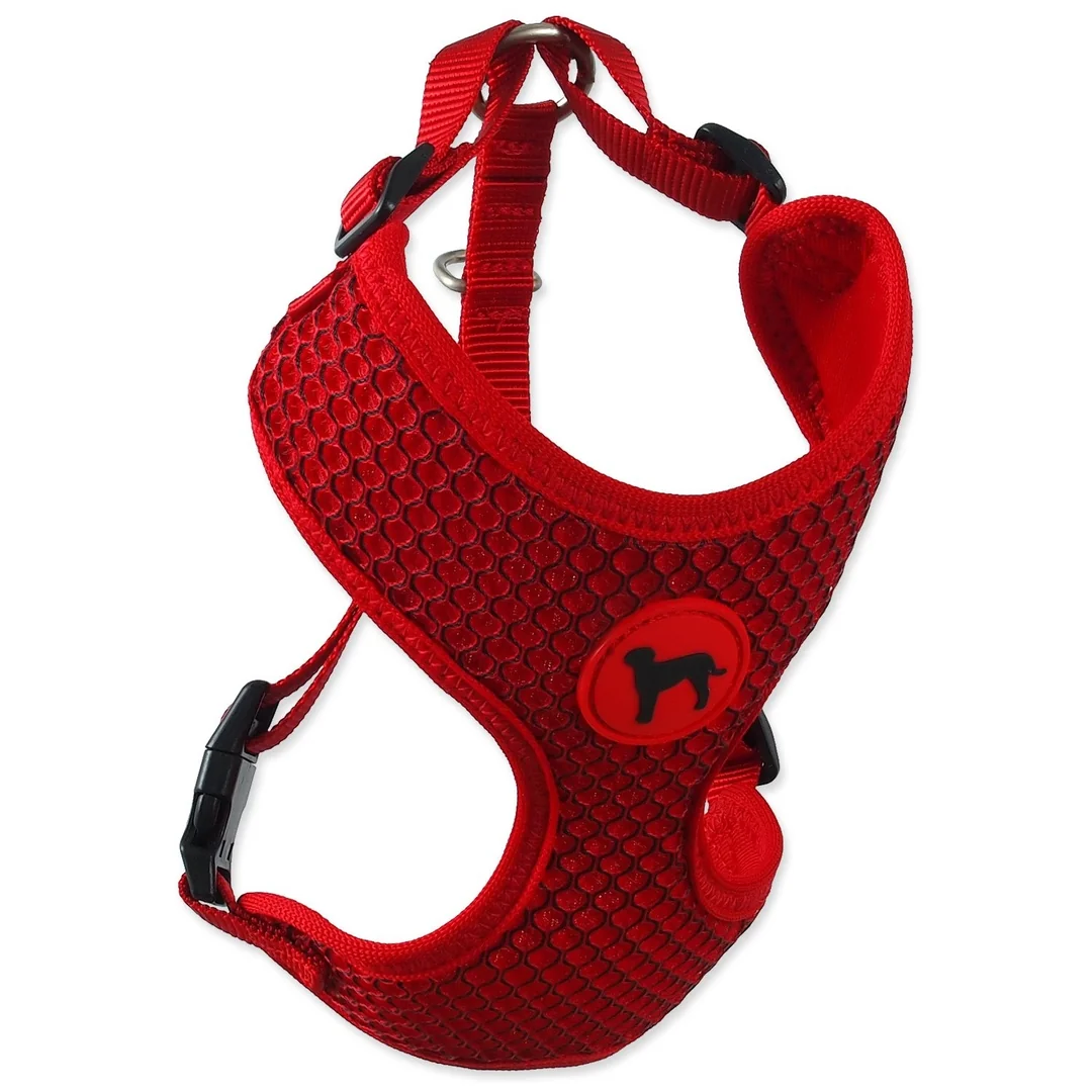 Active Dog Postroj Mellow L červený 2x45-65cm