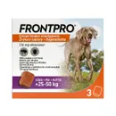 FRONTPRO Žvýkací tablety pro psy 25-50 kg 136 mg