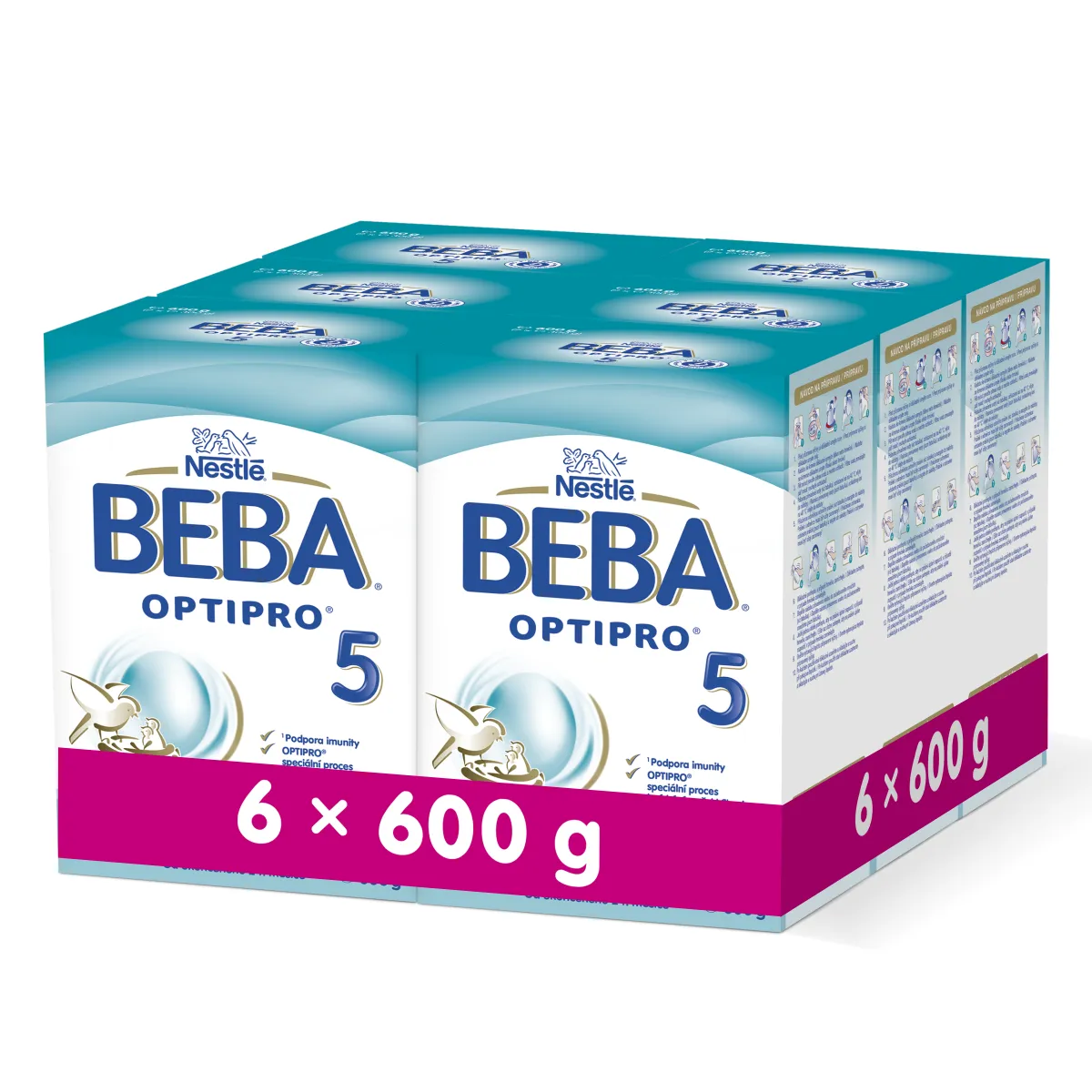 BEBA OPTIPRO 5 6x600 g