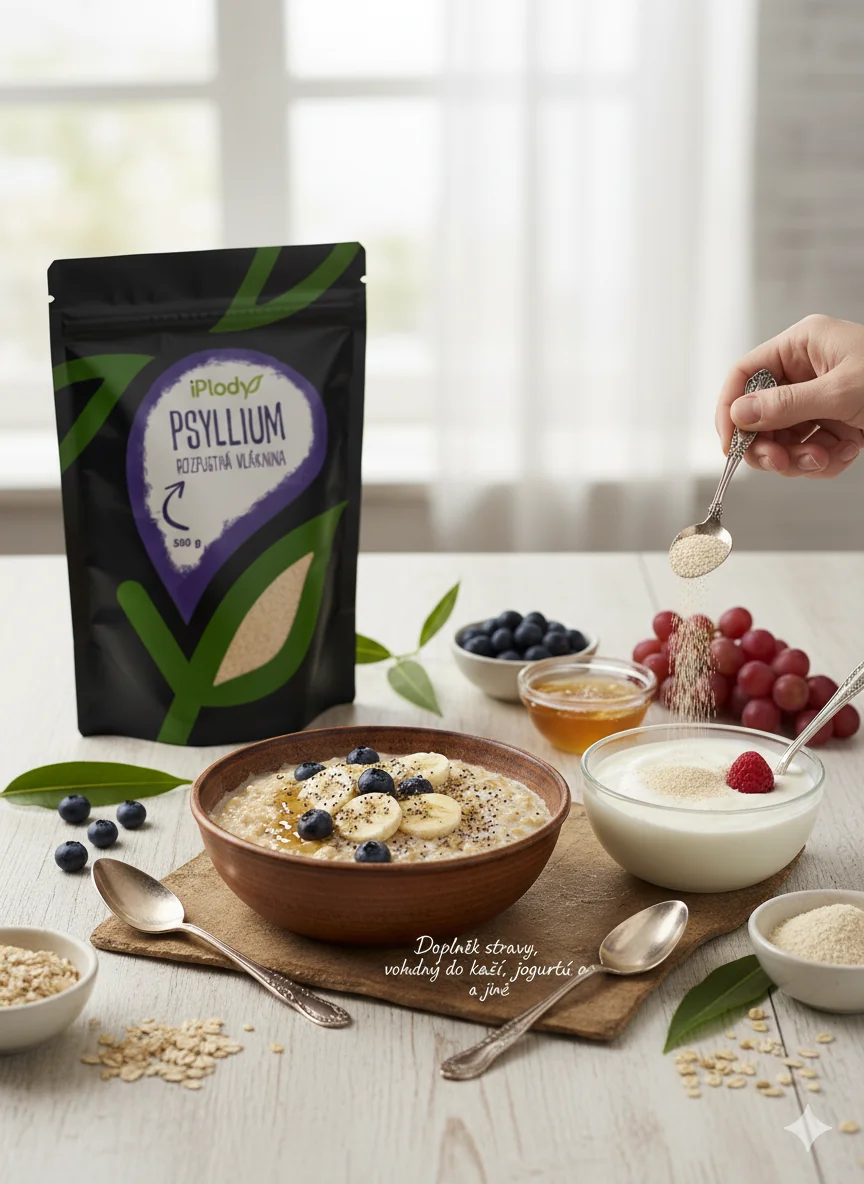 iPlody Psyllium rozpustná vláknina 500 g