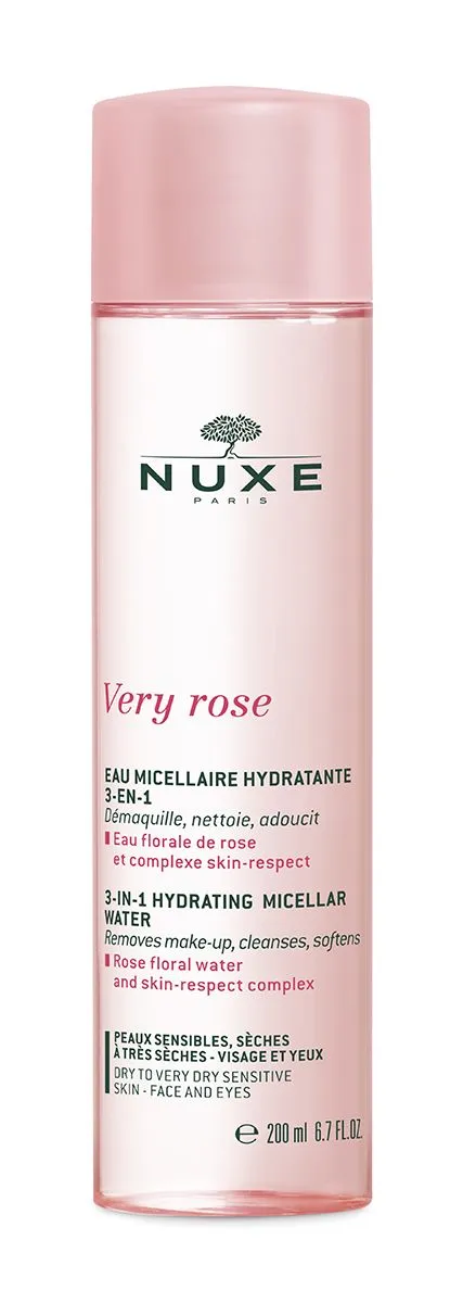 Nuxe Very Rose Čisticí voda 3v1 200 ml