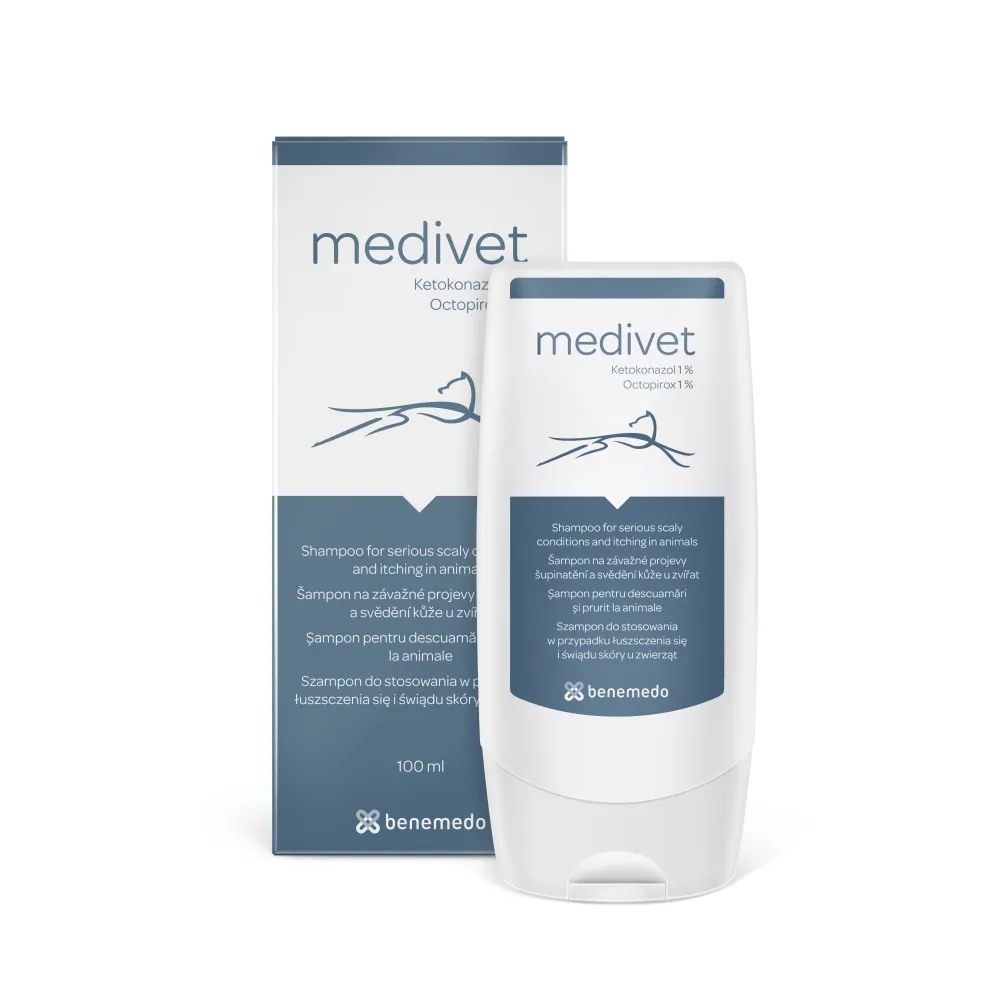 Benemedo Medivet veterinární šampon lupy a svědění