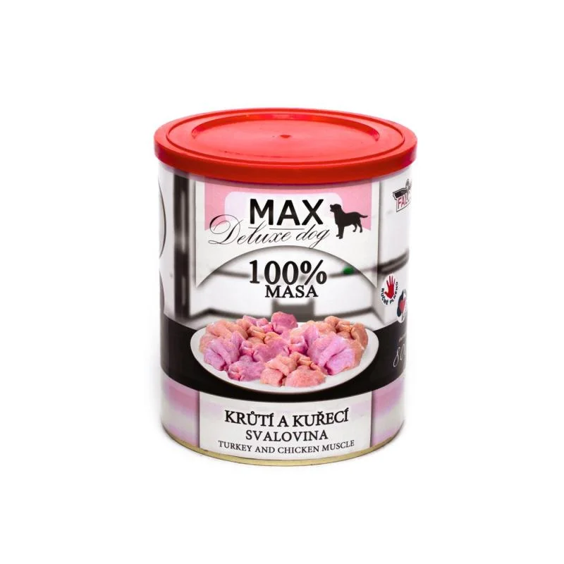 Sokol Falco MAX krůtí a kuřecí svalovina 800g