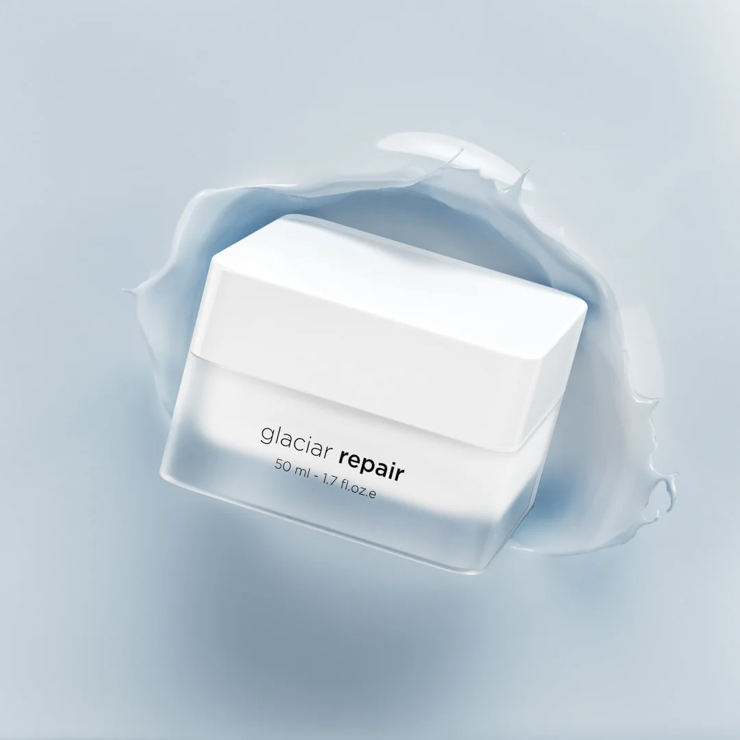 Ekseption Glaciar Repair - Regenerační krém pro mastnou a smíšenou pleť. 50 ml