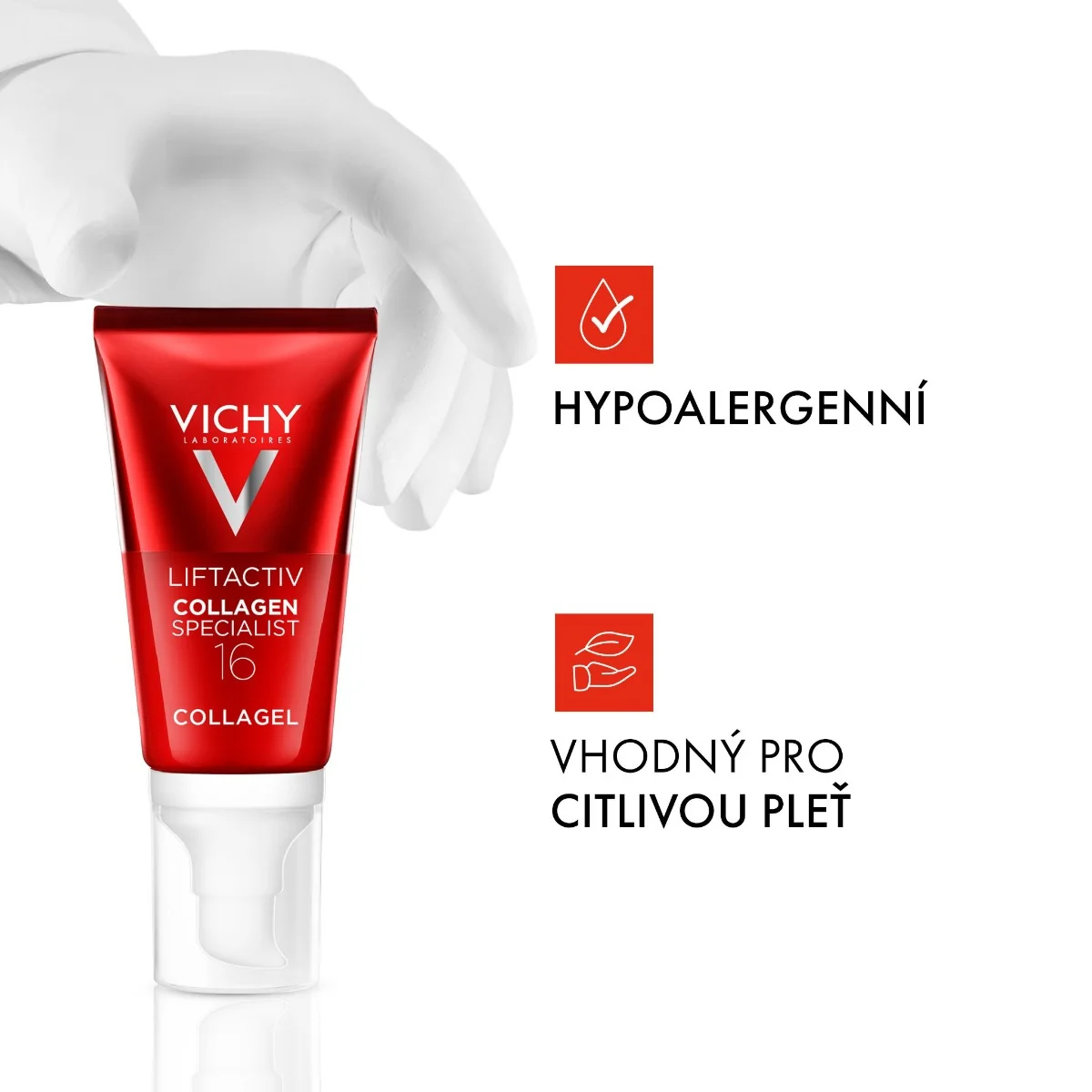 Vichy Liftactiv Collagen Specialist 16 rozjasňující gel 50 ml