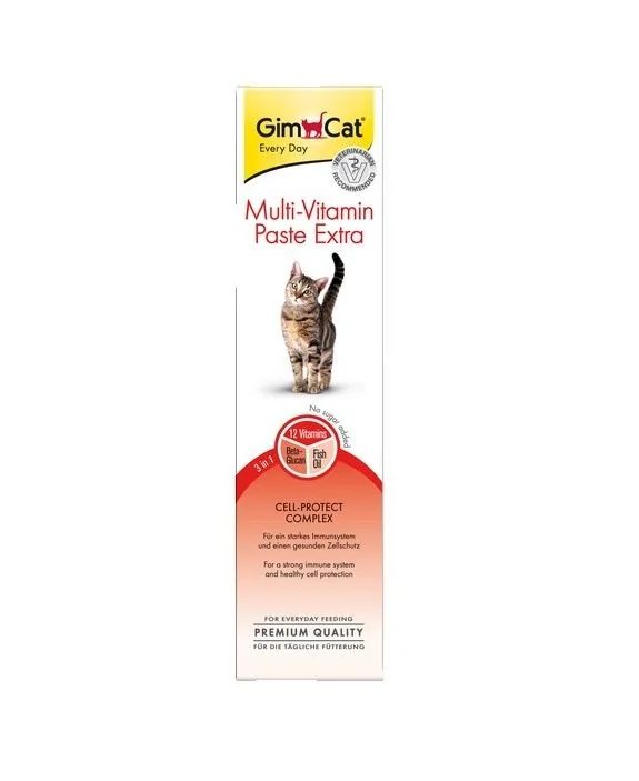GimCat Multivitamínová pasta extra pro kočky 100 g