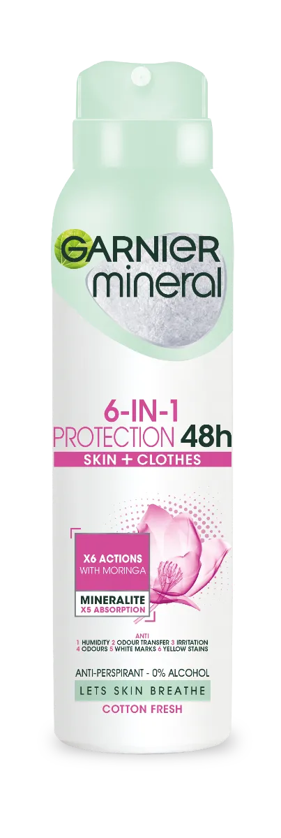 Garnier Mineral Protection 5 Cotton Fresh minerální deodorant 150 ml