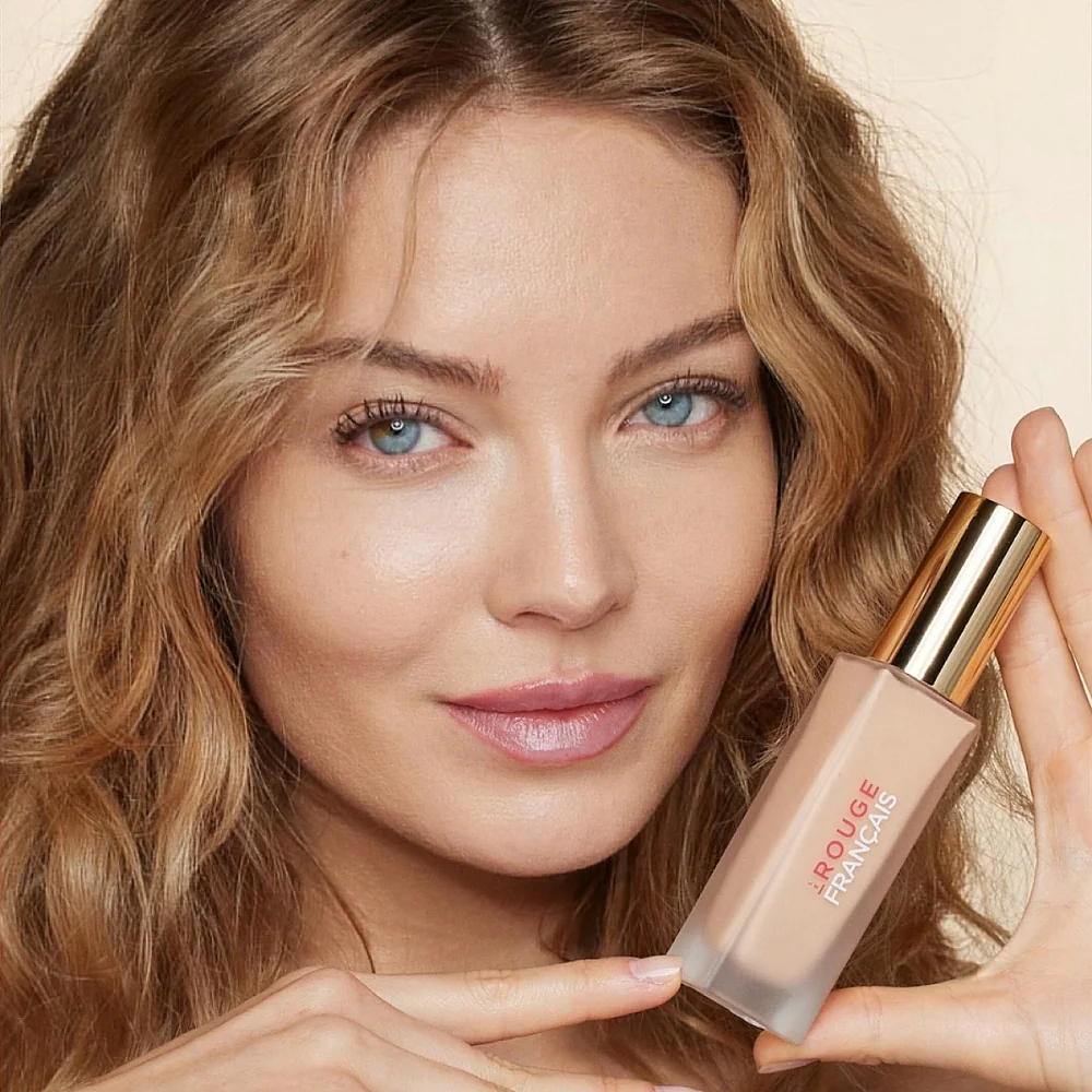 Le Rouge Français Tónující make-up 851 světlý neutrální béž s jemně růžovým nádechem 30 ml