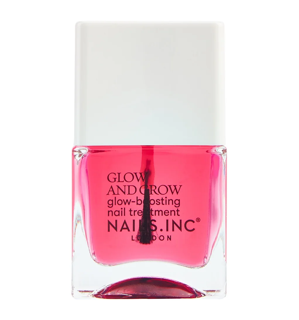 Nails Inc. Treatment Glow and Grow posilující péče na nehty 14 ml