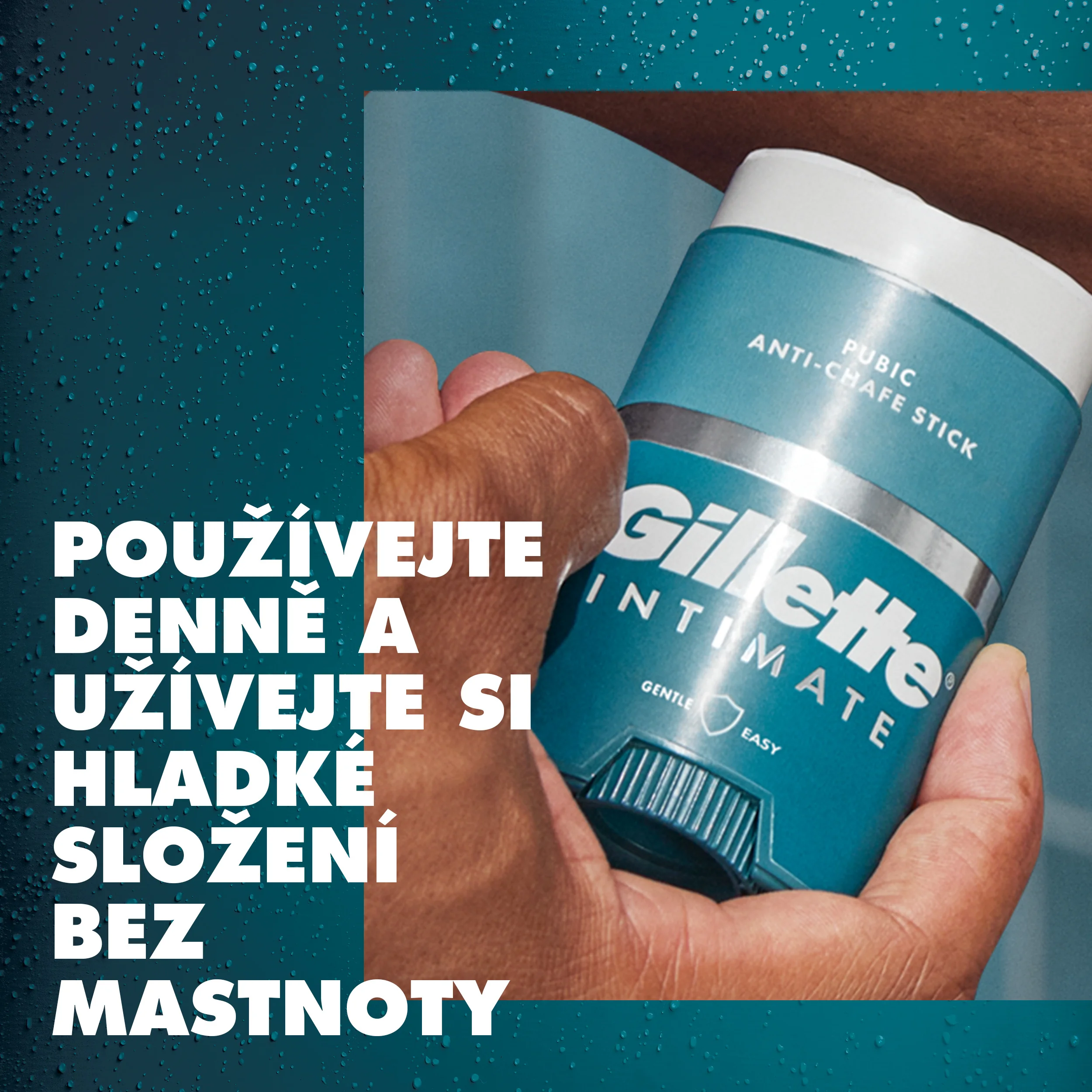 Gillette Intimní tyčinka na opruzeniny 48 g