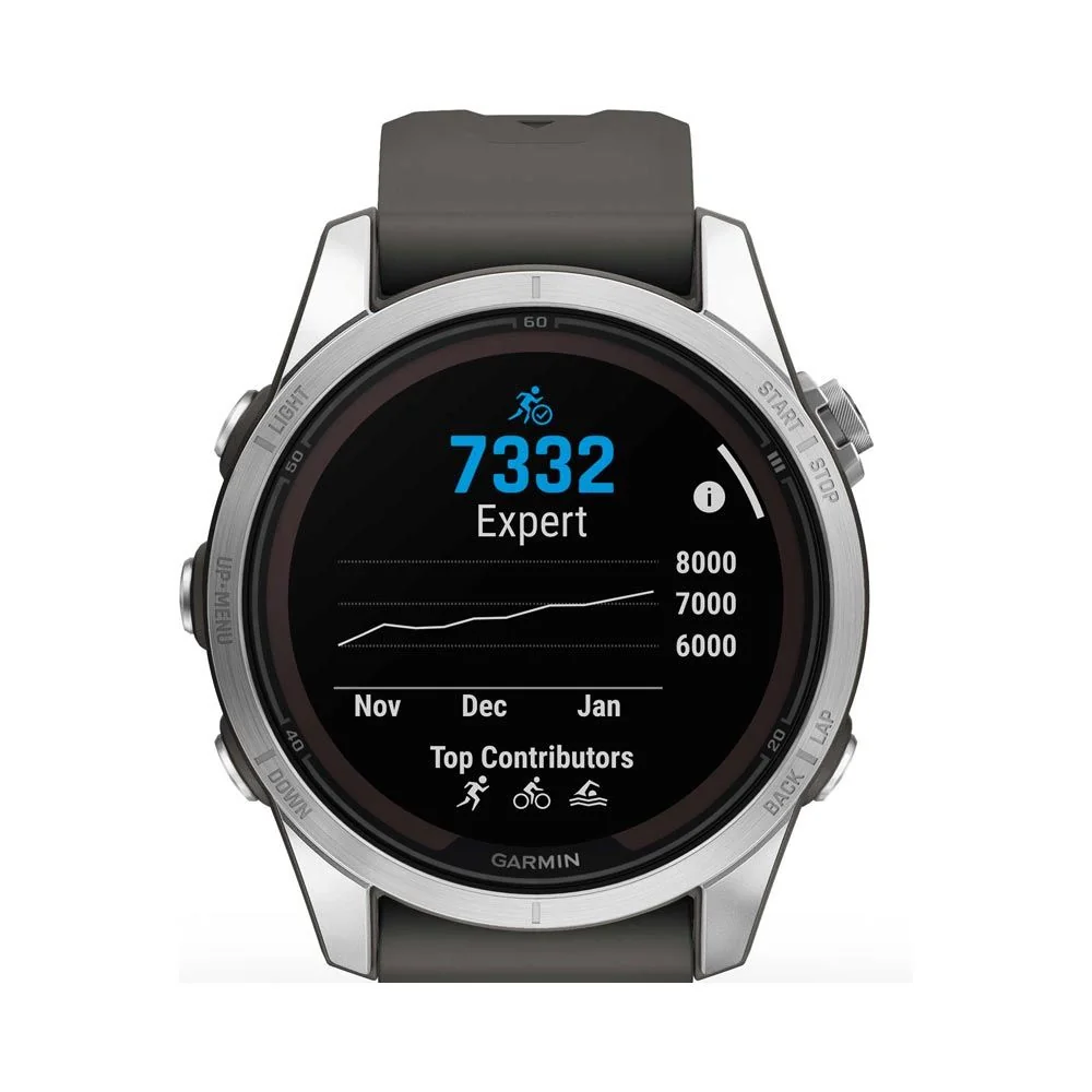 Garmin Fenix 7S Pro Solar edition chytré hodinky Steel/Black