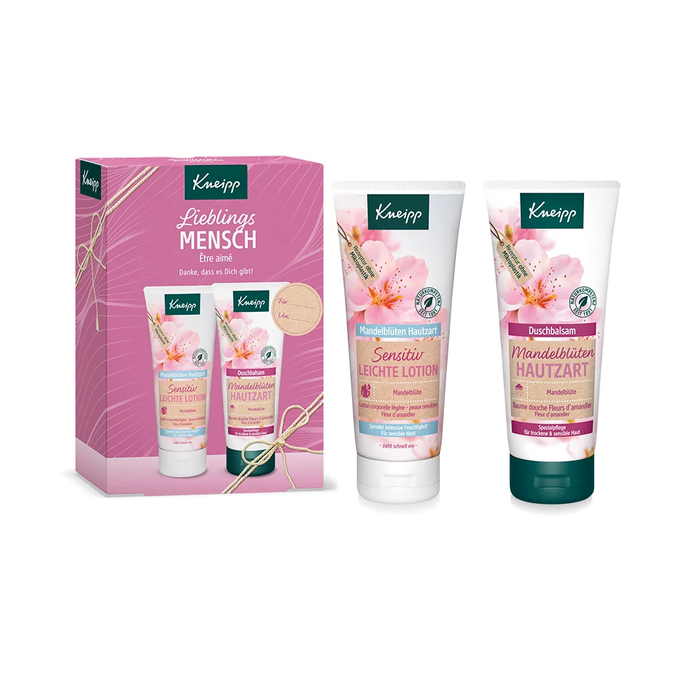 Kneipp Mandlové květy dárková sada 2x200 ml