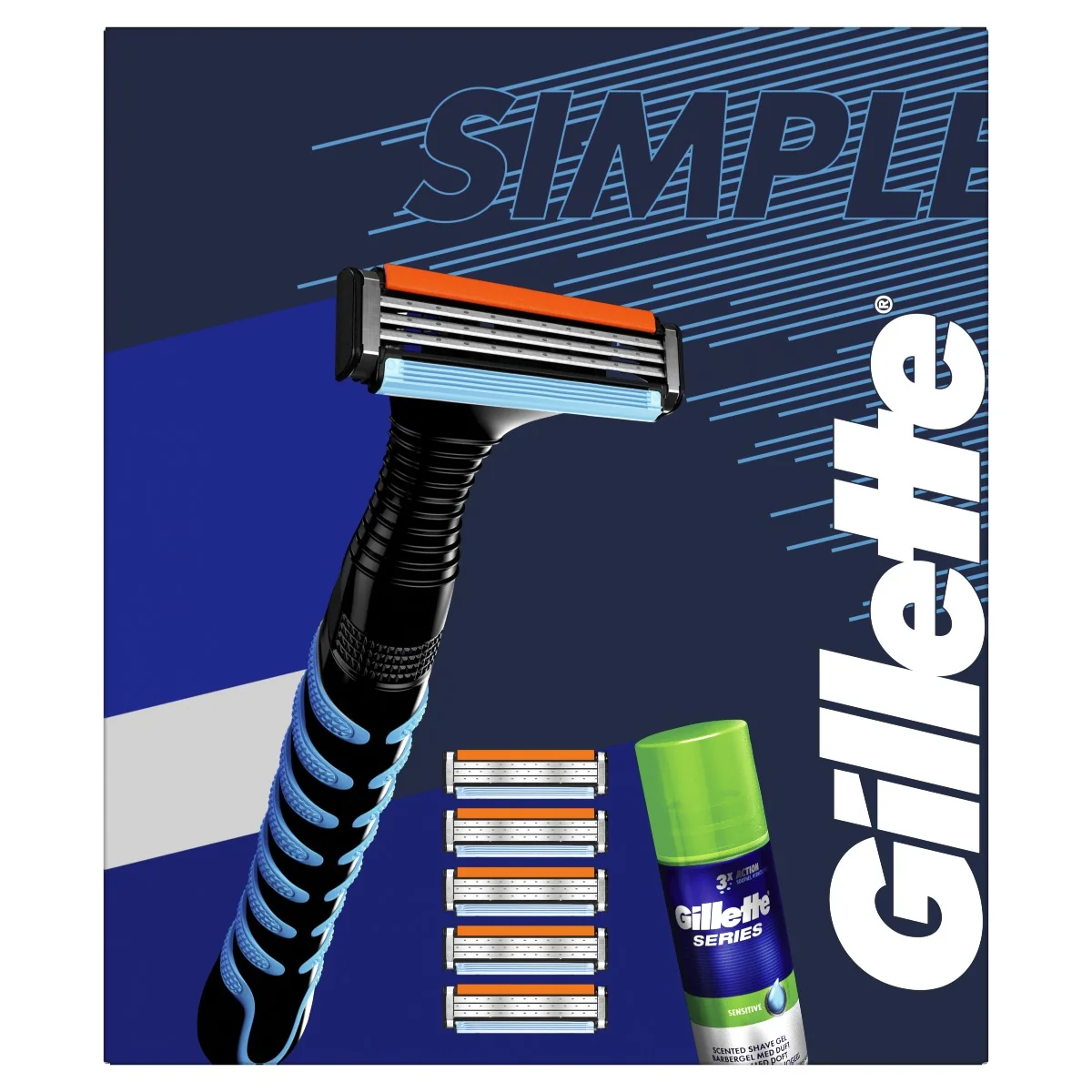 Gillette Sensor3 pánská dárková sada