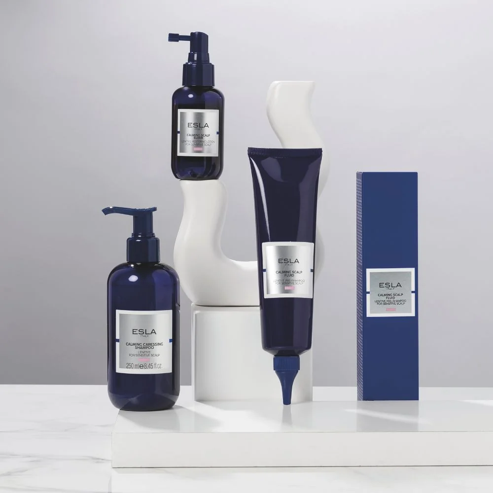 ESLA Calming Scalp zklidňující elixír na citlivou pokožku hlavy 100 ml