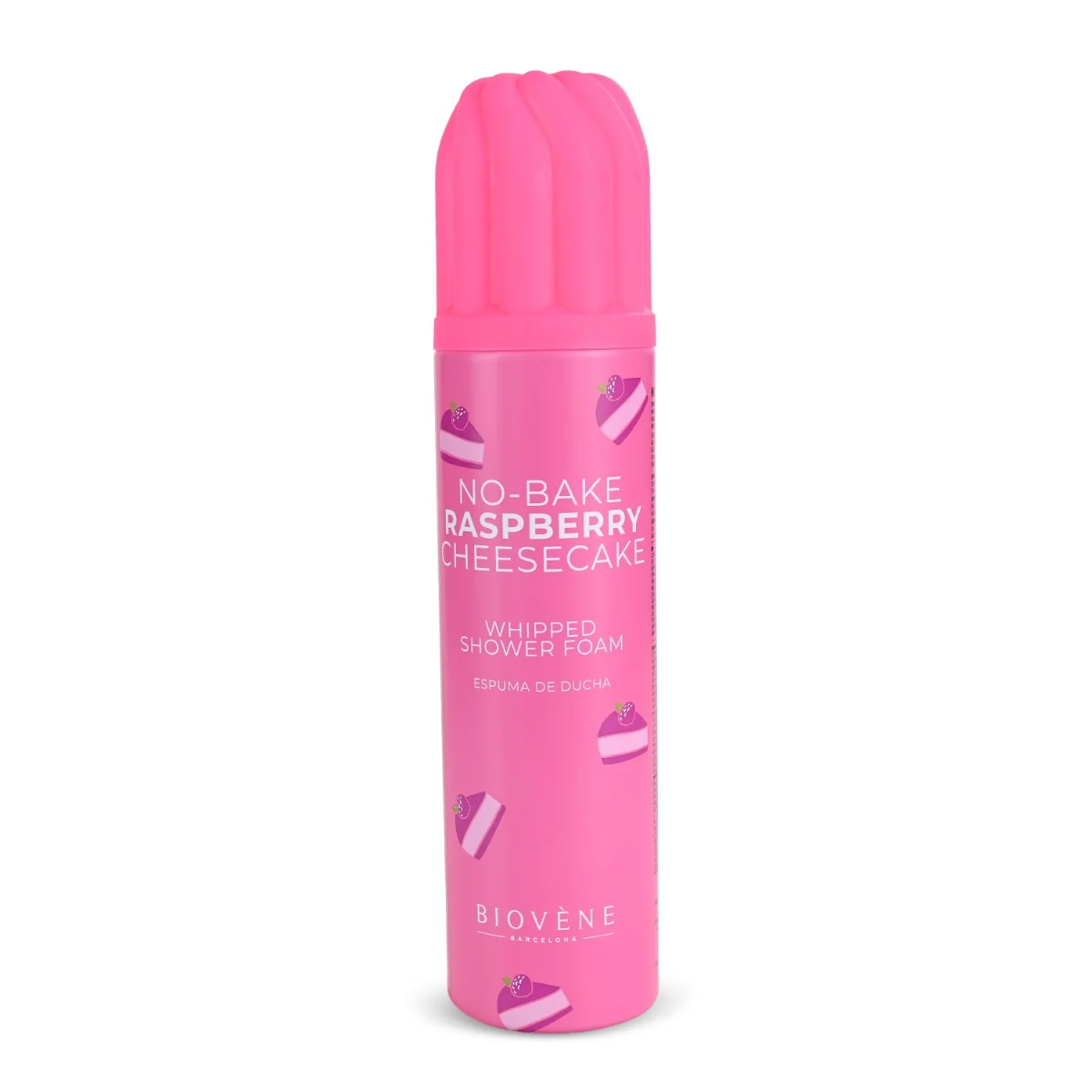 BIOVÉNE Šlehačková sprchová pěna Raspberry Cheesecake 250 ml