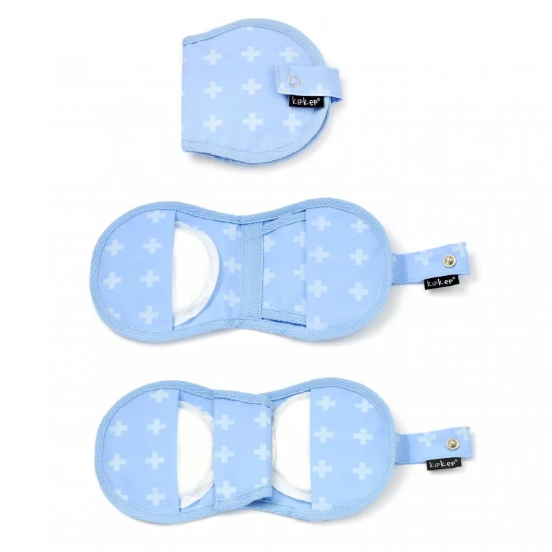 KipKep pouzdro na vložky do podprsenky NURSERY WALLET Crossy Blue