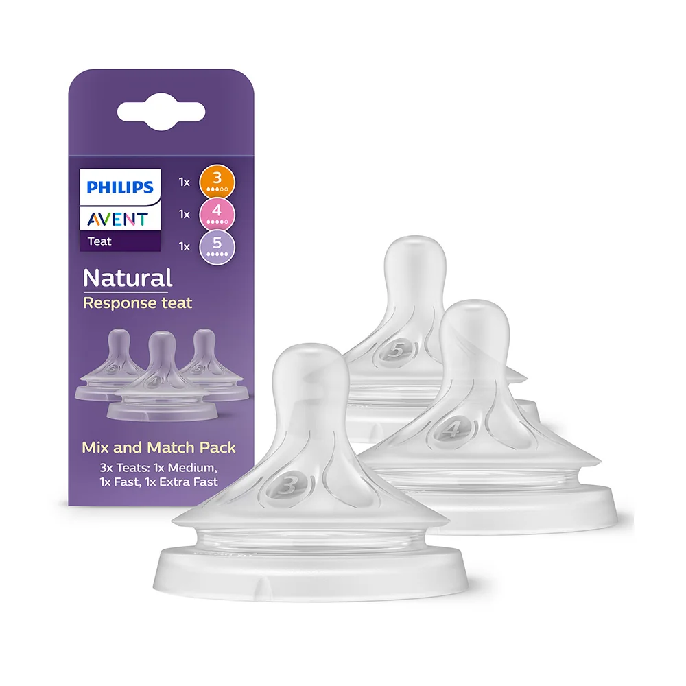 Philips Avent Natural Response Savička Mix 1m+ 3m+ 6m+ 3 ks