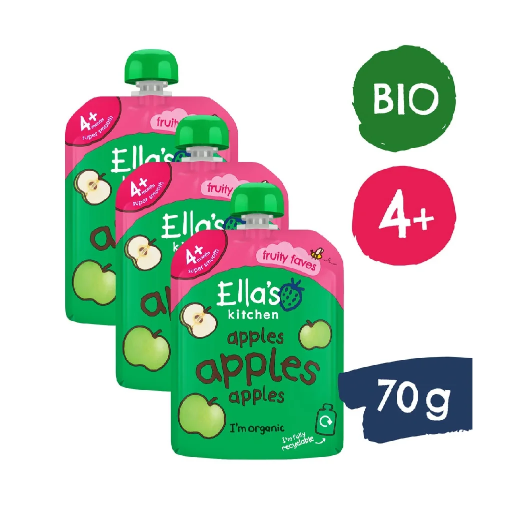 Ellas Kitchen BIO Jablečná svačinka kapsička 70 g