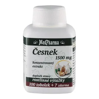 Medpharma Česnek 1500 mg 107 tobolek