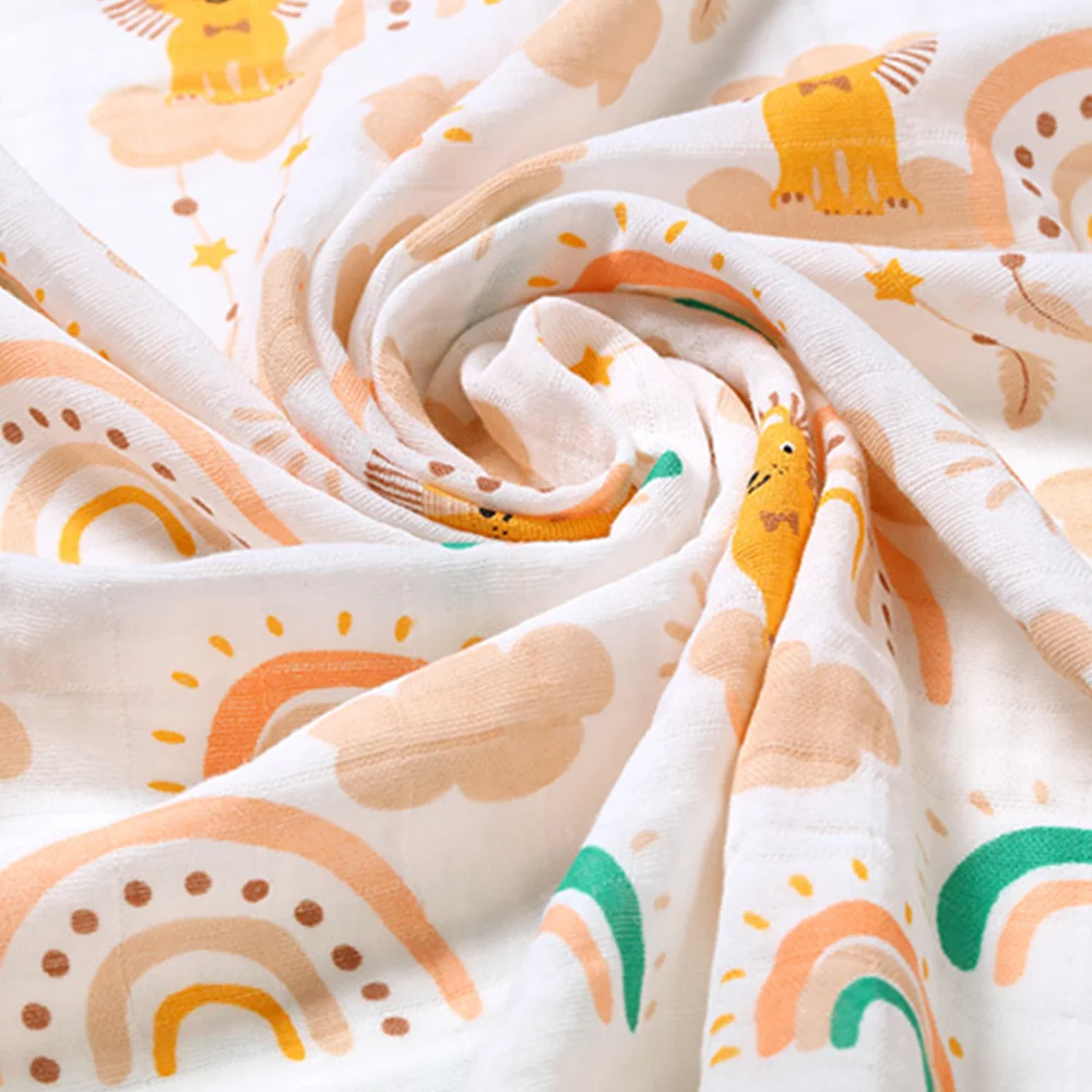 Babyono Pleny mušelínové Super soft 3 ks béžové