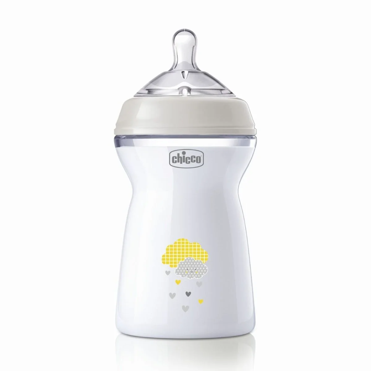 Chicco Láhev kojenecká Natural Feeling 330 ml neutral 6m+ 