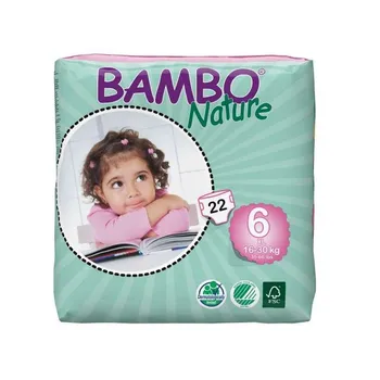Bambo Nature 6 XL 16-30 kg dětské pleny 22 ks