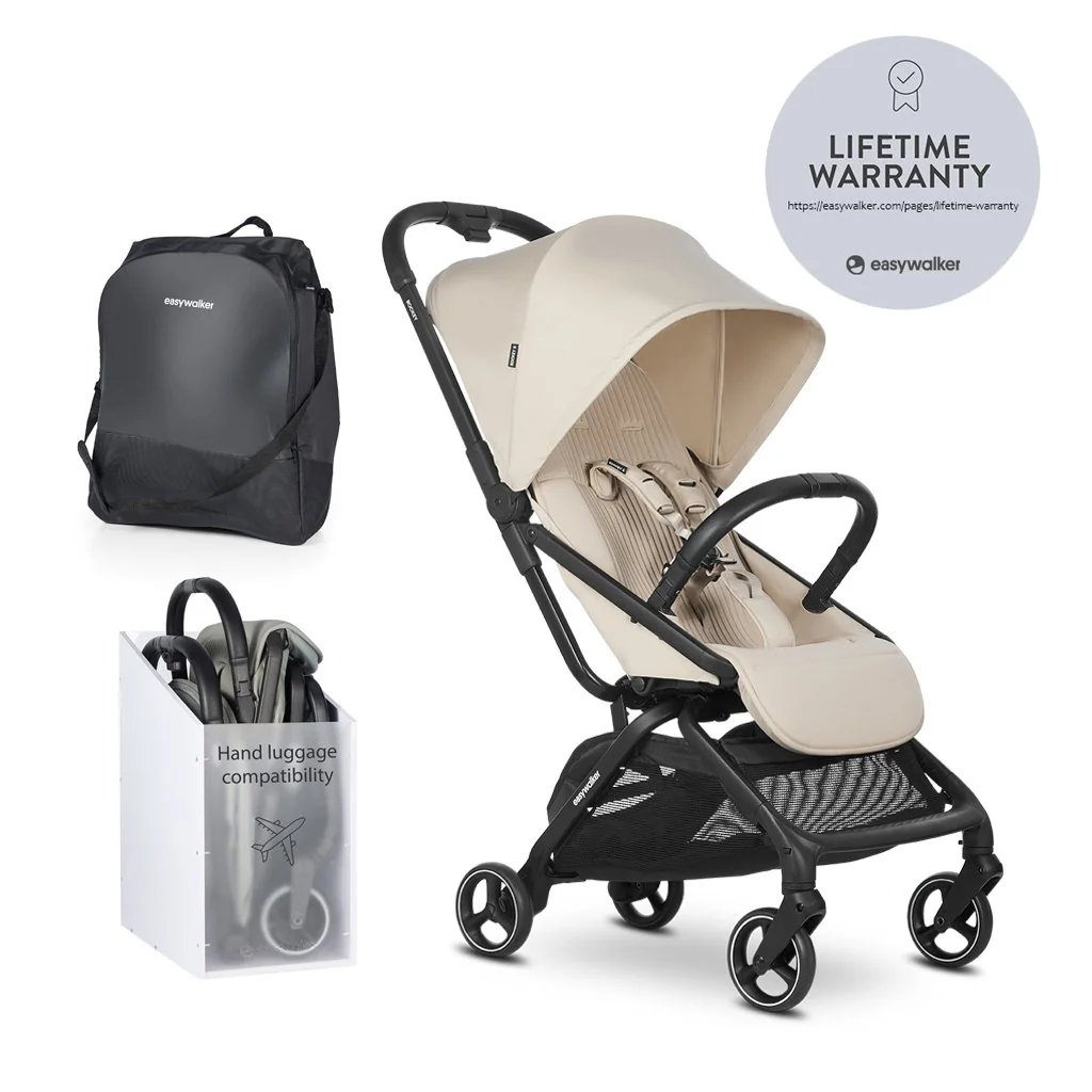 Easywalker Kočárek sportovní Rockey S Bright Taupe