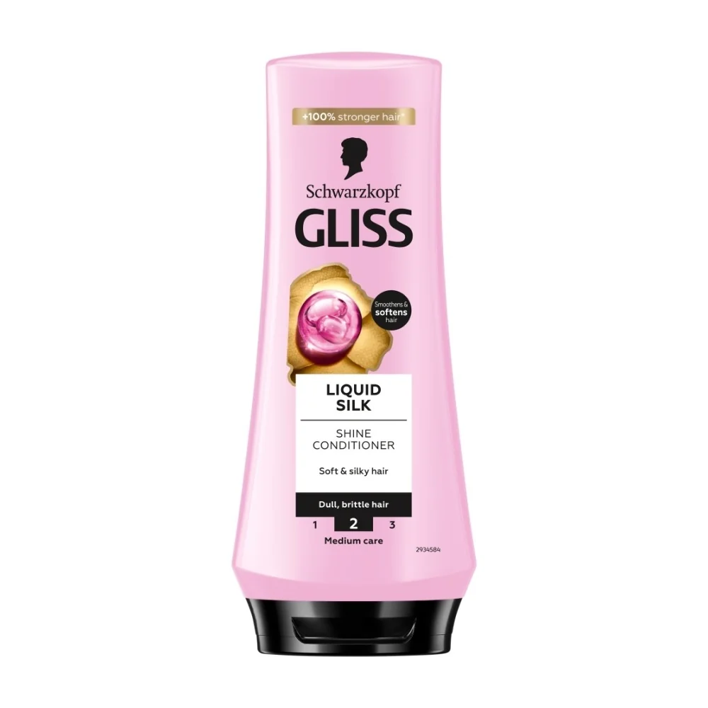 Gliss Liquid Silk regenerační kondicionér na vlasy 200 ml